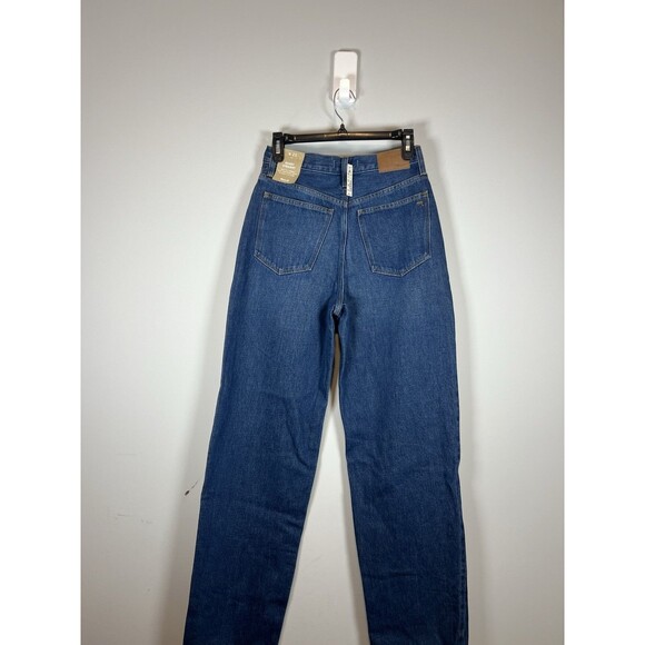 NWT Madewell Baggy Straight jeans W25 $98 denim women designer sold out - Picture 5 of 9